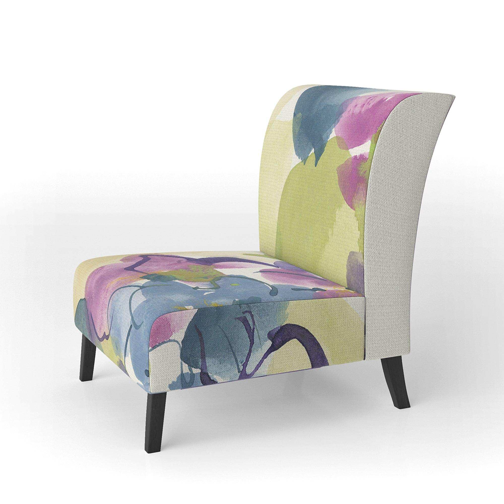 Spring Bouquet II Traditional Accent Chair