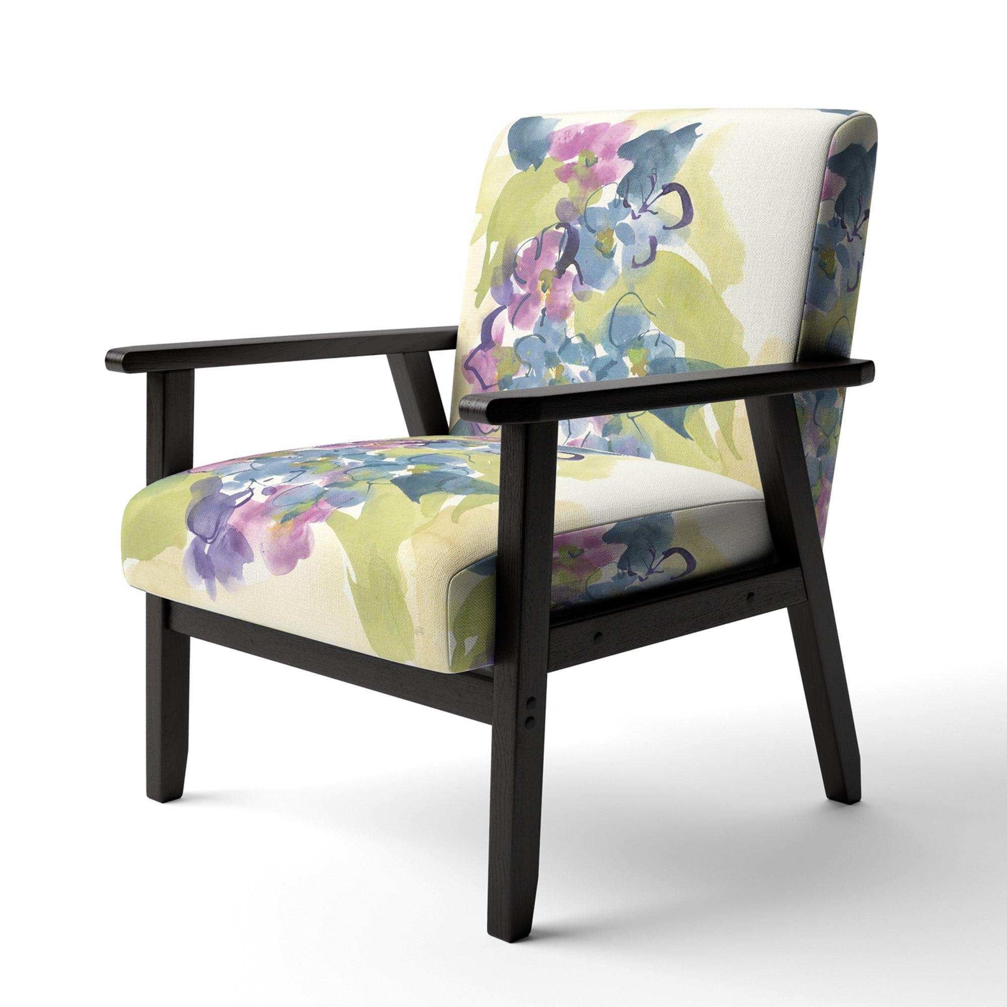 Spring Bouquet II Traditional Accent Chair
