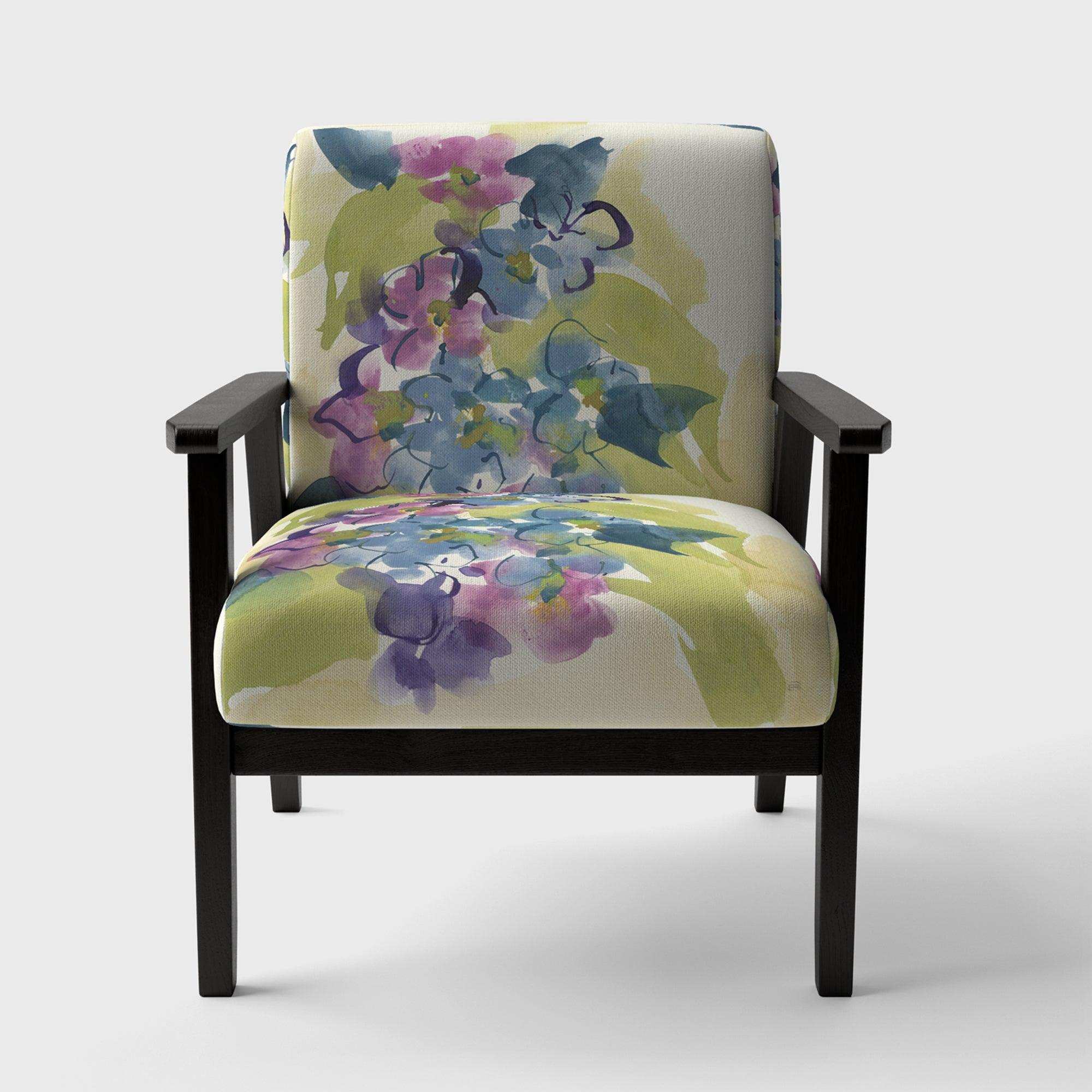 Spring Bouquet II Traditional Accent Chair
