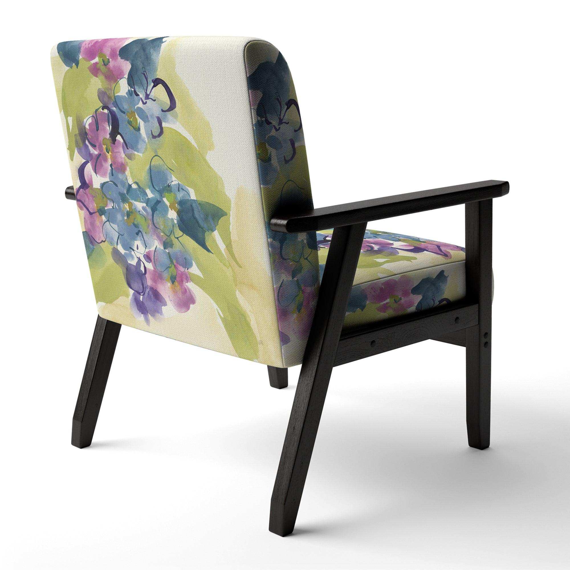 Spring Bouquet II Traditional Accent Chair