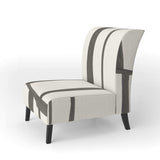 minimalist black and white I Transitional Accent Chair