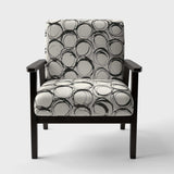 minimalist black and white II Transitional Accent Chair