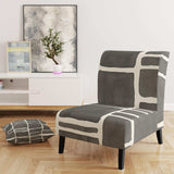 Minimalist Graphics IV Transitional Accent Chair