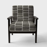 Minimalist Graphics IV Transitional Accent Chair