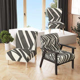 Minimalist Graphics VI Transitional Accent Chair