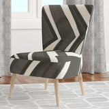 Minimalist Graphics VI Transitional Accent Chair