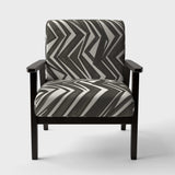 Minimalist Graphics VI Transitional Accent Chair