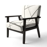minimalist black and white IV Transitional Accent Chair