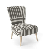 Minimalist Graphics I Transitional Accent Chair