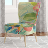 Hibiscus Garden II Traditional Accent Chair