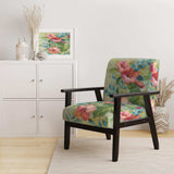 Hibiscus Garden II Traditional Accent Chair