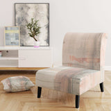 Intersect II Grey Pink Modern Accent Chair