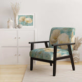 bouquet Poppies on Paisley II Cottage Accent Chair