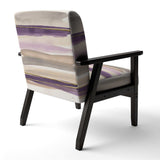 Shape of Glam Purple Shabby Chic Accent Chair