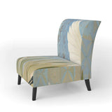 Snowy Egret in Flight vII Farmhouse Accent Chair