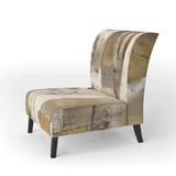Natural Birch Forest I Traditional Accent Chair