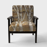 Natural Birch Forest II Traditional Accent Chair