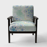 Watercolor mandalas IV Floral Accent Chair