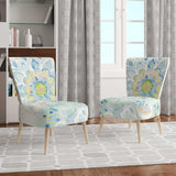 Watercolor mandalas III Floral Accent Chair