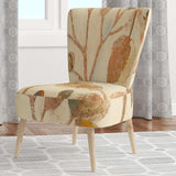 Copper Branches Composition Lake House Accent Chair