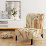 Copper Branches Composition Lake House Accent Chair