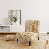 Copper Branches Composition Lake House Accent Chair