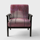 Shabby Pink Under the Trees Shabby Chic Accent Chair