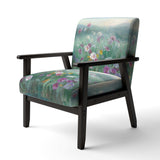 Flower field Floral Farmhouse Accent Chair