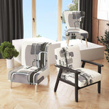 Glam Dancing shape IV Modern Accent Chair
