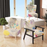 Spring Minimalist Confetti I Modern Accent Chair