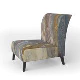 Fire and Ice Minerals IV Farmhouse Accent Chair