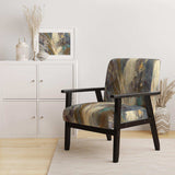 Fire and Ice Minerals IV Farmhouse Accent Chair