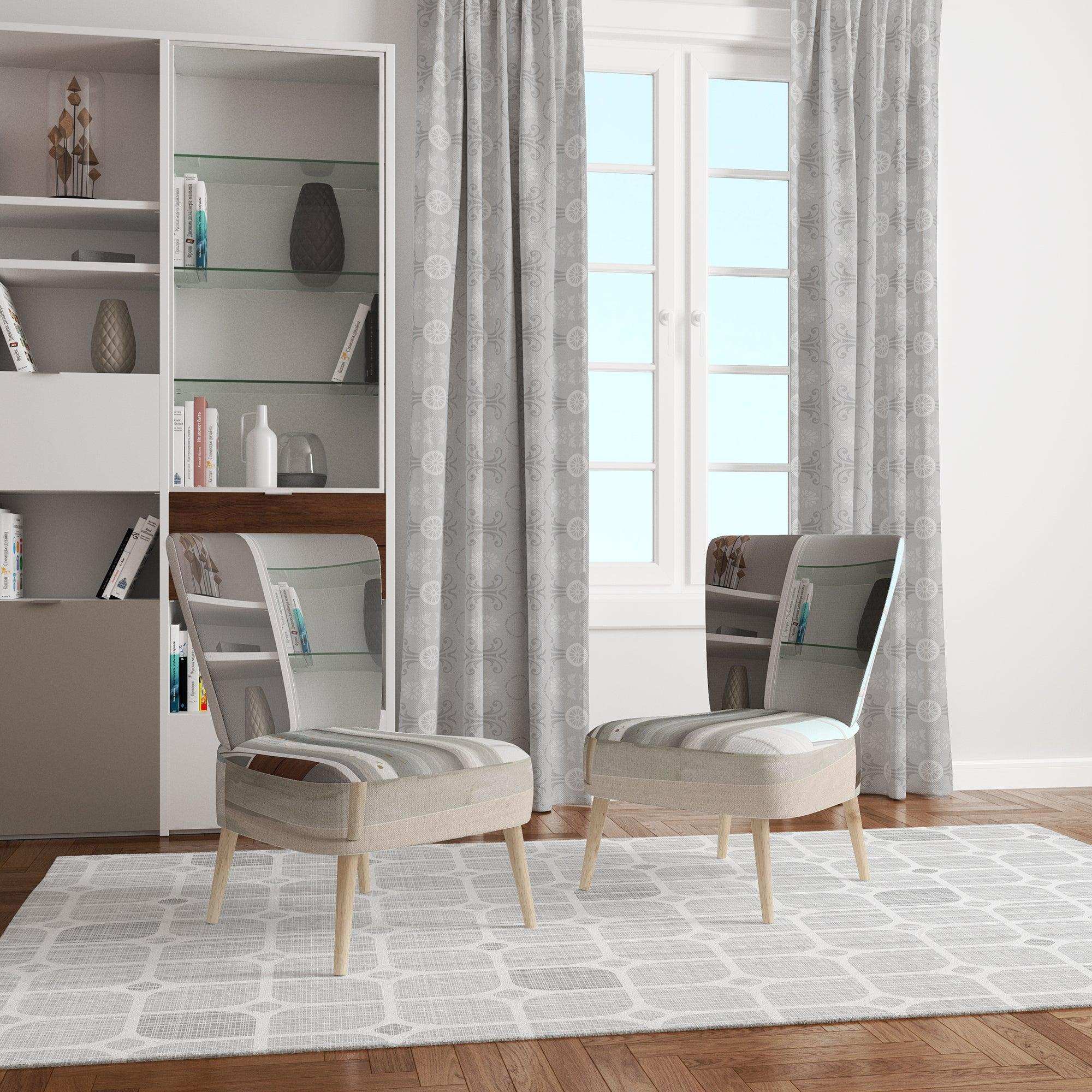 Glam cosmetics Blue Bag Glam Accent Chair