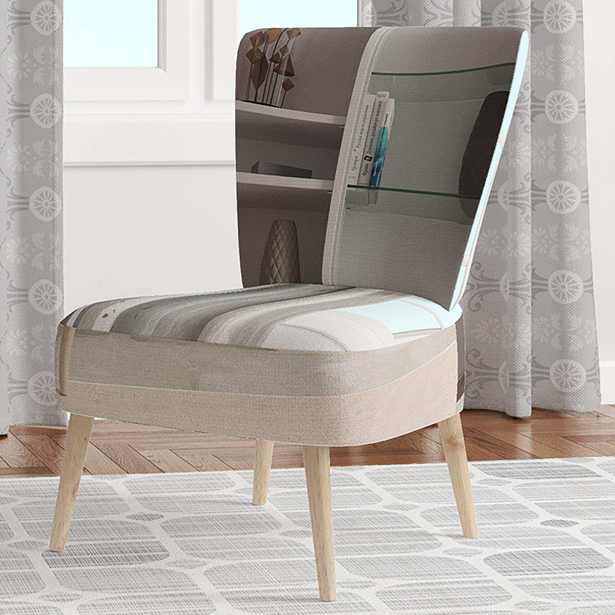 Glam cosmetics Blue Bag Glam Accent Chair