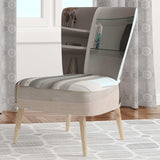 Glam cosmetics Blue Bag Glam Accent Chair