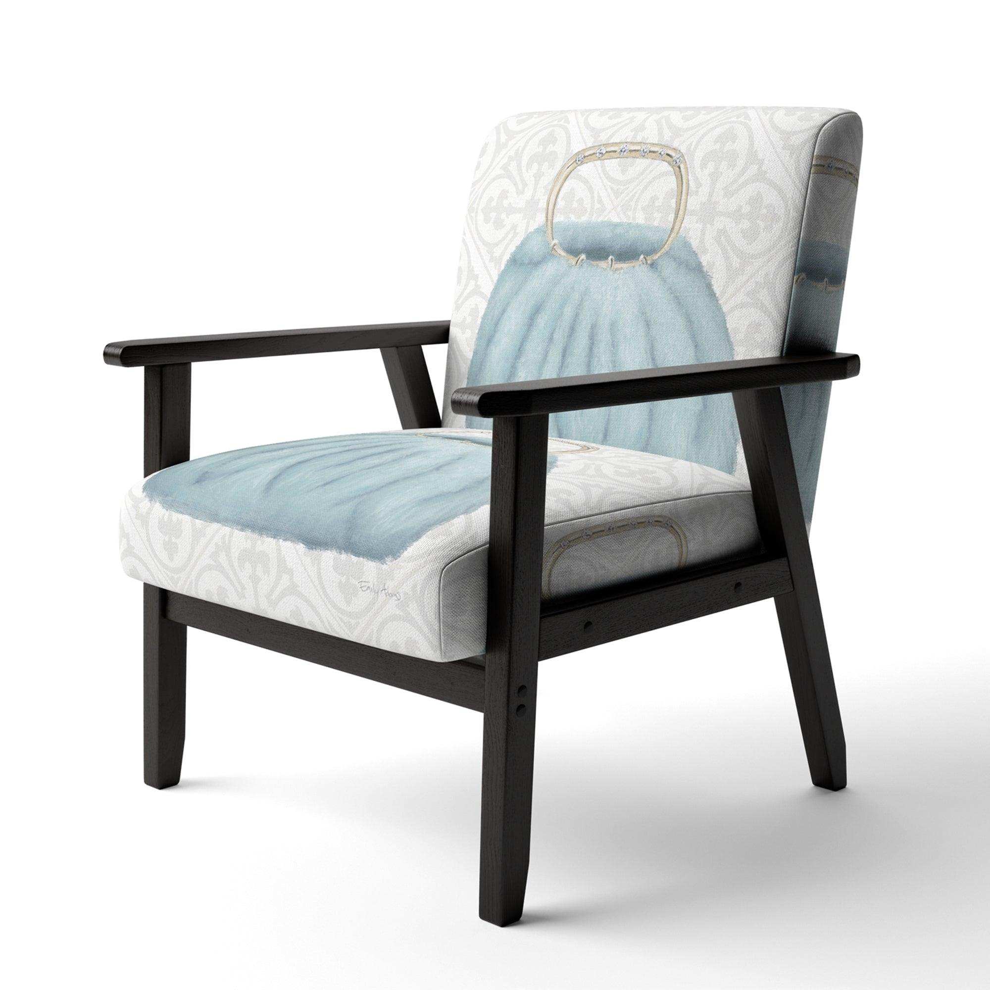 Glam cosmetics Blue Bag Glam Accent Chair