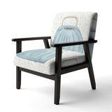 Glam cosmetics Blue Bag Glam Accent Chair