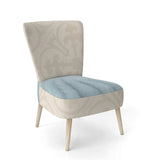 Glam cosmetics Blue Bag Fashion Accent Chair