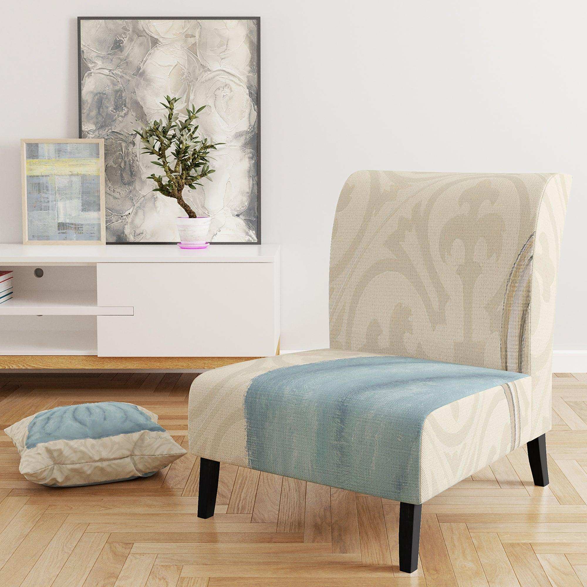 Glam cosmetics Blue Bag Fashion Accent Chair