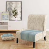 Glam cosmetics Blue Bag Fashion Accent Chair