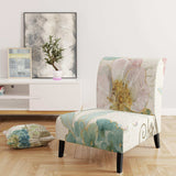 Vintage Floral Birdcage II Traditional Accent Chair