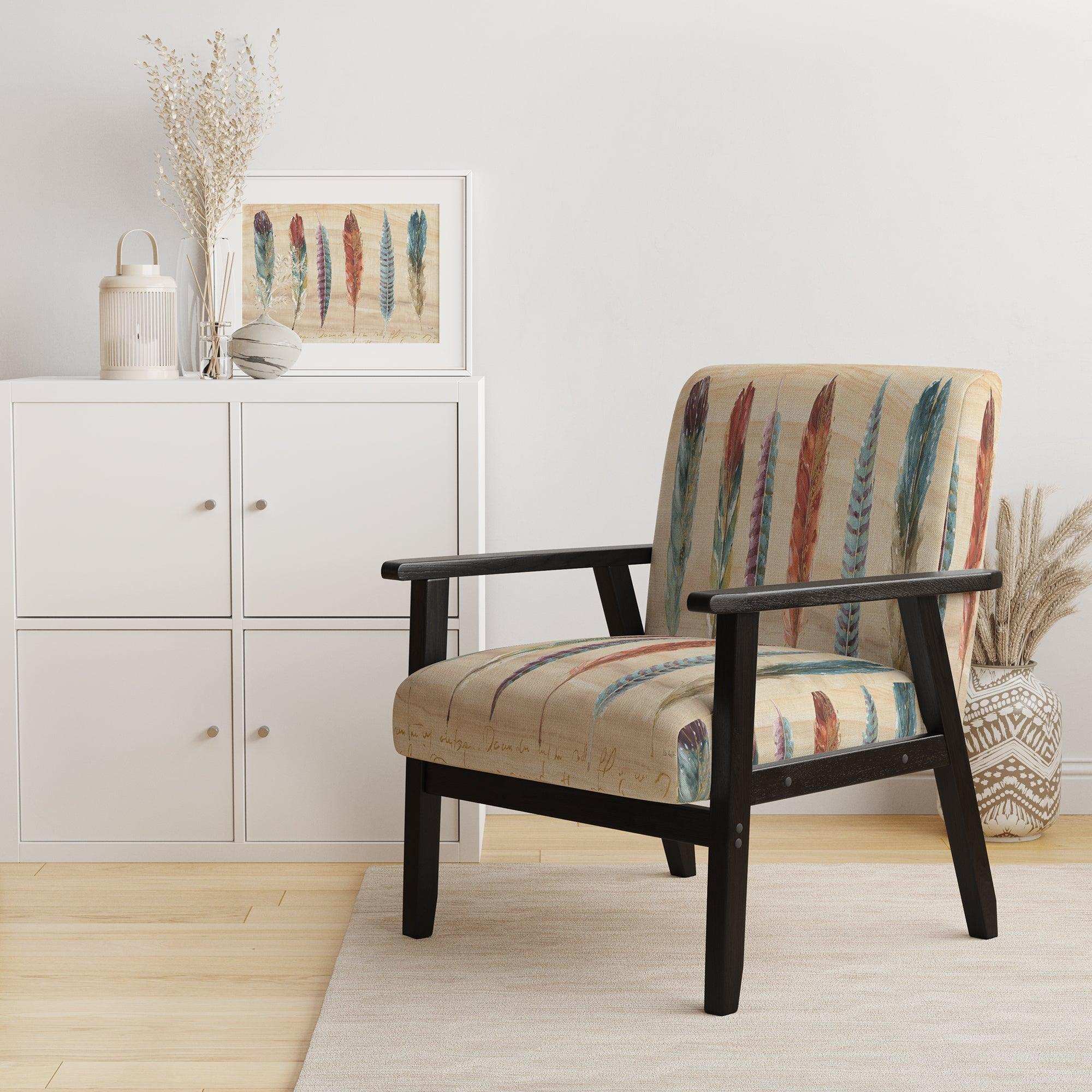 Feathers Cottage Family Lake House Accent Chair
