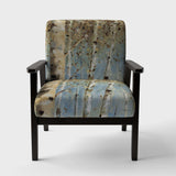White Birch Forest I Modern Farmhouse Accent Chair