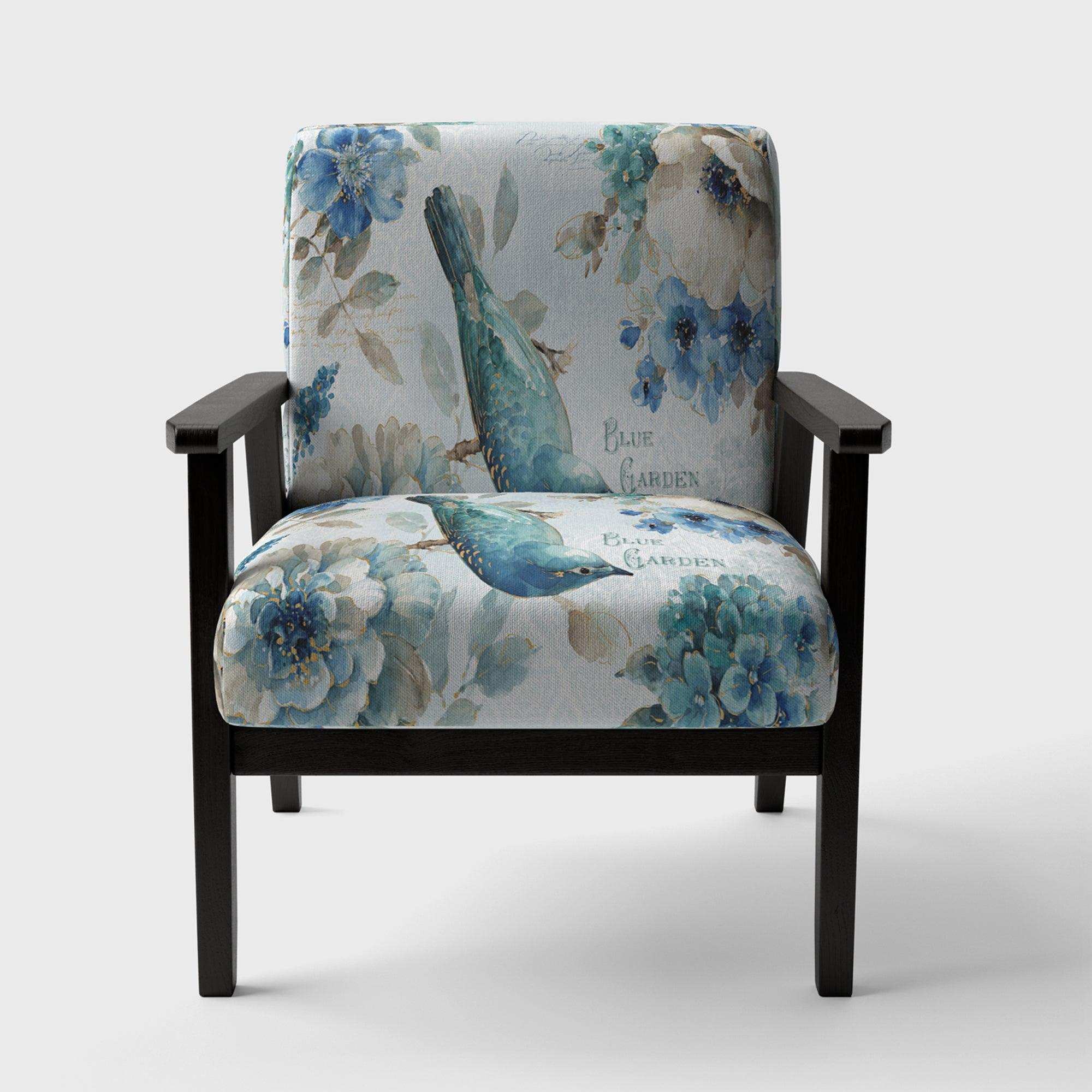 Indigold Bird Cottage Family V Farmhouse Accent Chair