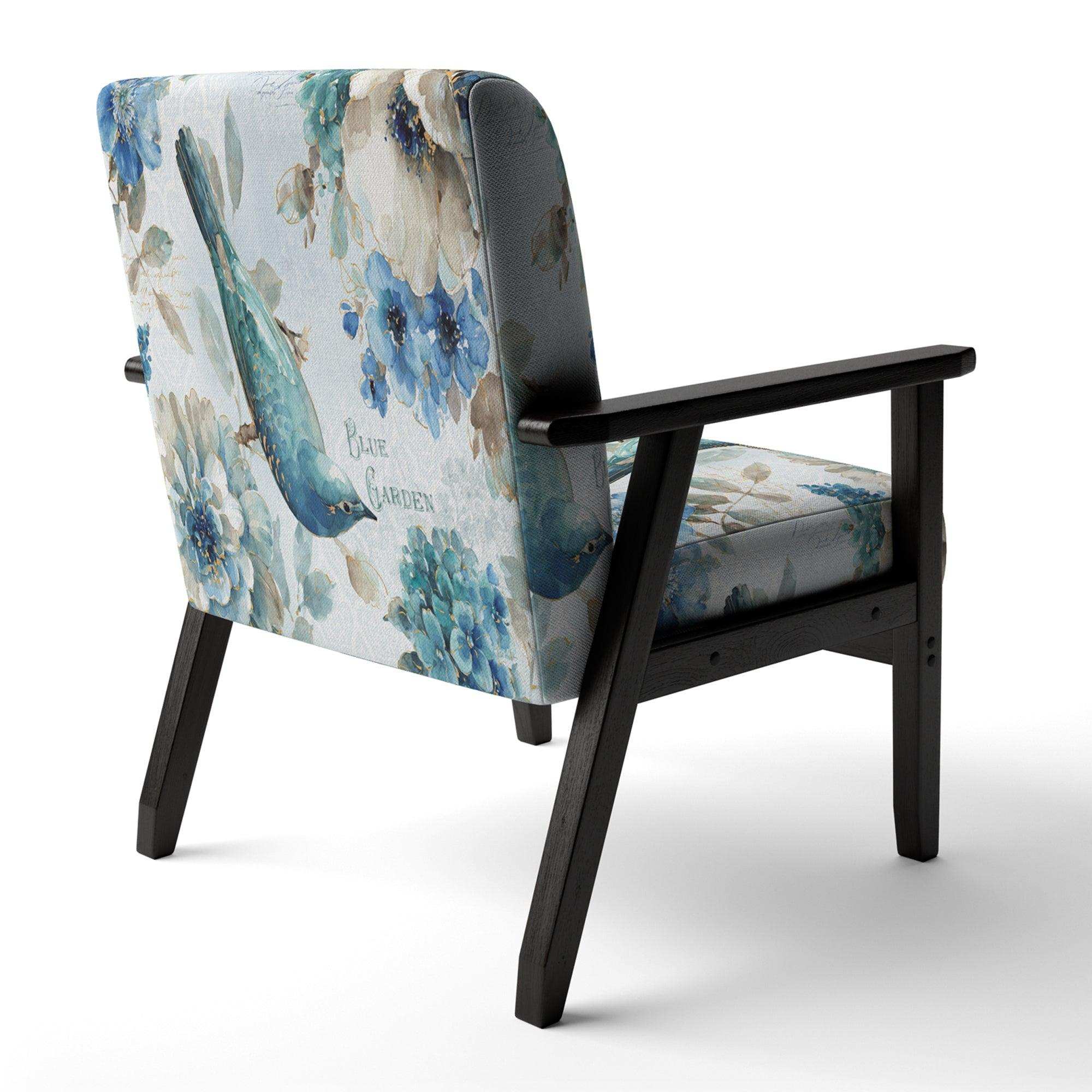 Indigold Bird Cottage Family V Farmhouse Accent Chair