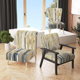 Golden Birch Forest I Landscapes Accent Chair