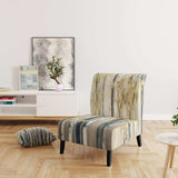 Golden Birch Forest I Landscapes Accent Chair