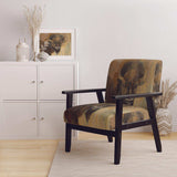 Into the Wild Gold Buffalo Modern Farmhouse Accent Chair