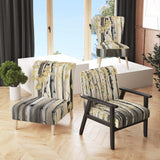 Golden Birch Forest IV Cabin & Lodge Accent Chair