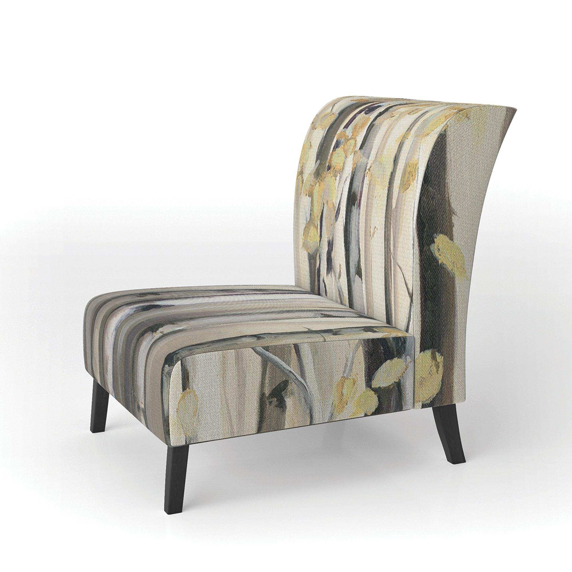 Golden Birch Forest IV Cabin & Lodge Accent Chair